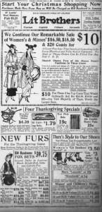 Lit Brothers' Sale-11-23-1914