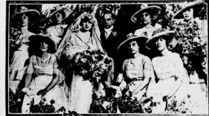 4-28-1915 Biddle Wedding