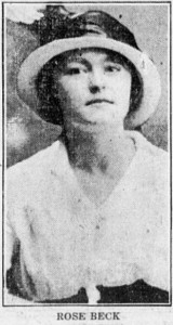 1-11-1916 Rose Beck