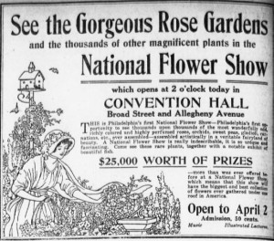 3-25-1916 Flower Show